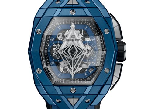 Hublot Spirit Of Big Bang Sang Bleu Blue Ceramic 42mm 